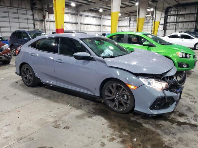 SHHFK7H47KU422869 - 2019 HONDA CIVIC SPORT GRAY photo 4