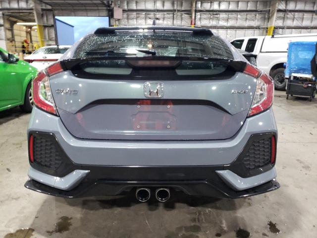 SHHFK7H47KU422869 - 2019 HONDA CIVIC SPORT GRAY photo 6