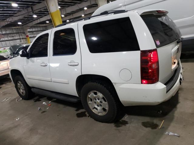 1GNFK13038J130227 - 2008 CHEVROLET TAHOE K1500 WHITE photo 2