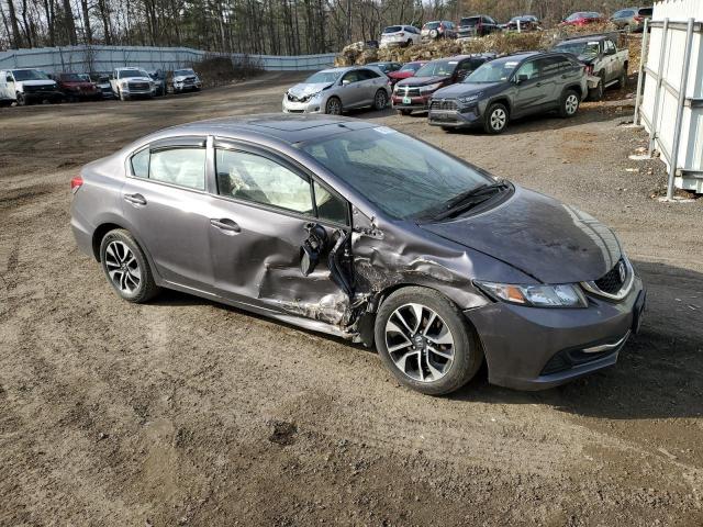 19XFB2F80FE223572 - 2015 HONDA CIVIC EX GRAY photo 4