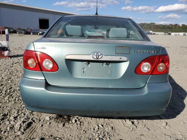 2T1BR32E65C347502 - 2005 TOYOTA COROLLA CE TEAL photo 6