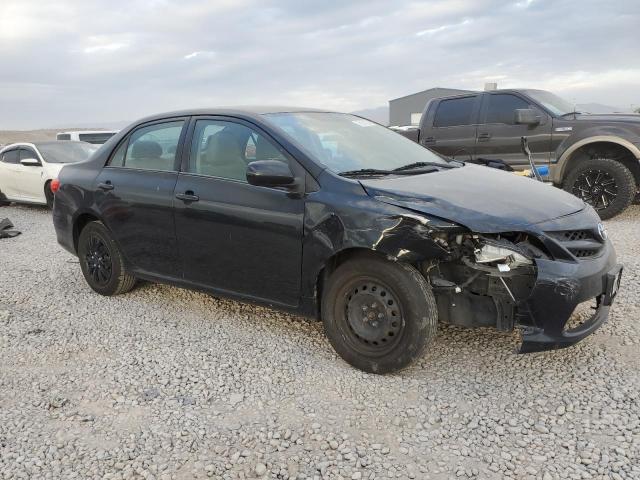 2T1BU4EE9BC626874 - 2011 TOYOTA COROLLA BASE BLACK photo 4