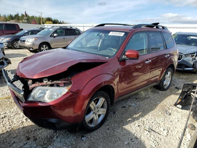 JF2SH64619H781792 - 2009 SUBARU FORESTER 2.5X LIMITED MAROON photo 1