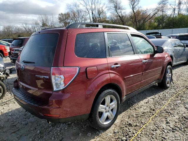 JF2SH64619H781792 - 2009 SUBARU FORESTER 2.5X LIMITED MAROON photo 3