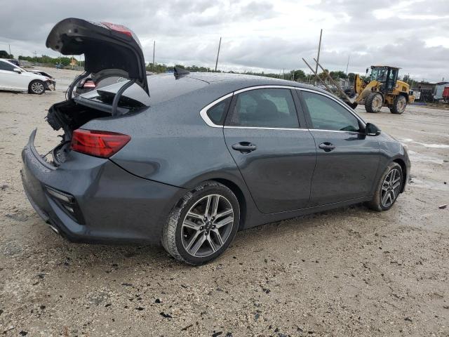 3KPF54AD3LE142200 - 2020 KIA FORTE EX GRAY photo 3