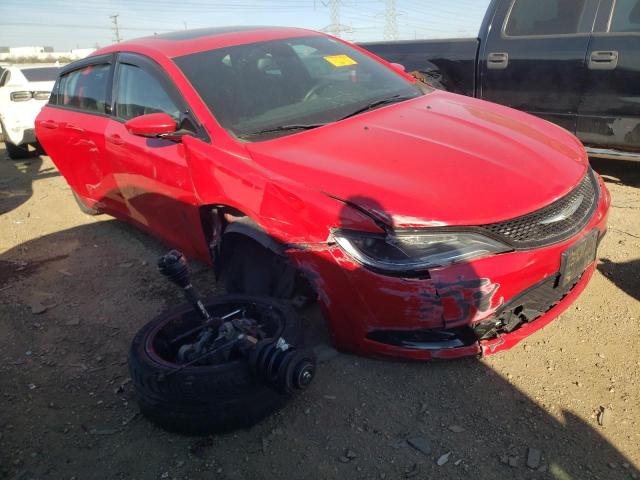 1C3CCCBG0GN147646 - 2016 CHRYSLER 200 S RED photo 4