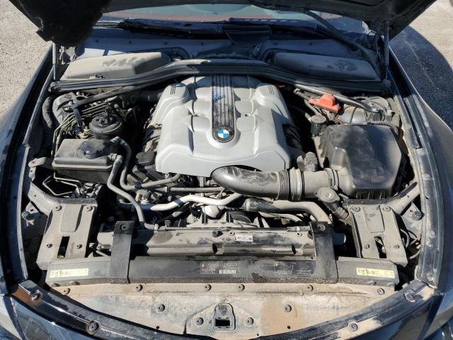 WBAEH73495CF95152 - 2005 BMW 645 CI AUTOMATIC BLACK photo 11
