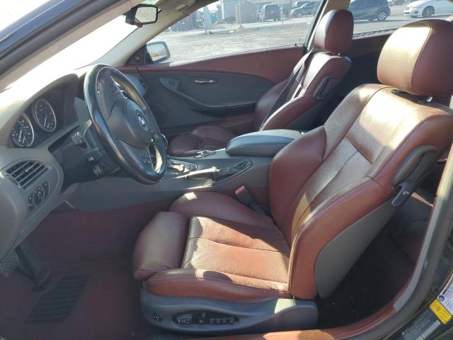 WBAEH73495CF95152 - 2005 BMW 645 CI AUTOMATIC BLACK photo 7