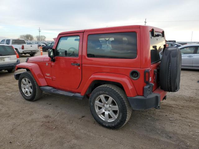 1C4AJWBG9CL101118 - 2012 JEEP WRANGLER SAHARA RED photo 2