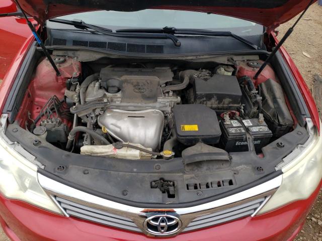 4T1BF1FK2EU795375 - 2014 TOYOTA CAMRY L RED photo 11