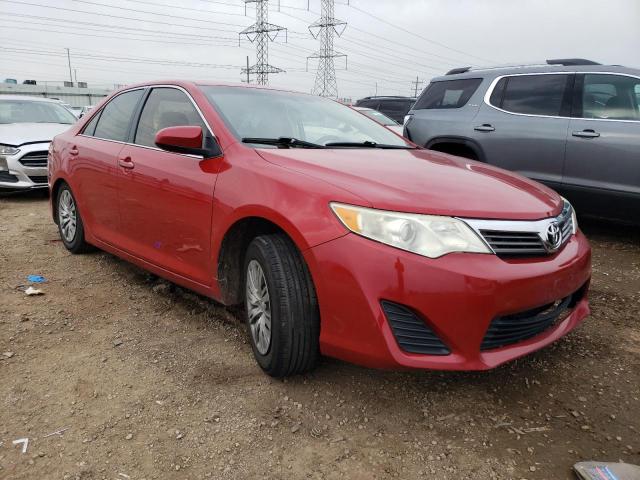 4T1BF1FK2EU795375 - 2014 TOYOTA CAMRY L RED photo 4