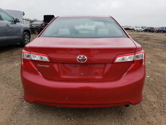 4T1BF1FK2EU795375 - 2014 TOYOTA CAMRY L RED photo 6