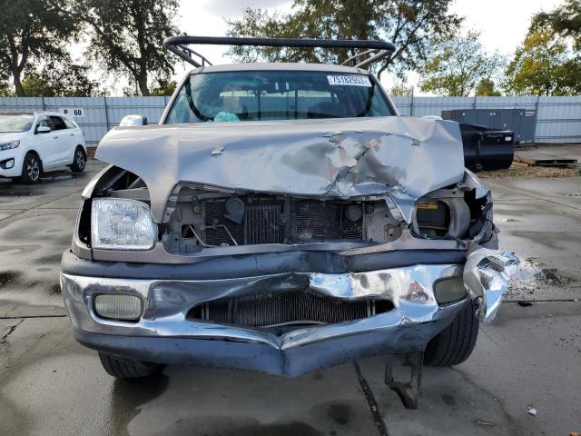 5TBRT34131S187633 - 2001 TOYOTA TUNDRA ACCESS CAB ნაცრისფერი ფოტო 5