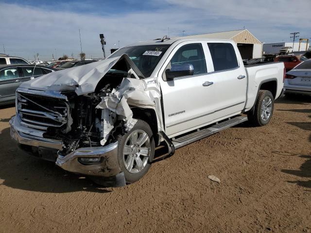 3GTU2NEC1JG383181 - 2018 GMC SIERRA K1500 SLT WHITE photo 1