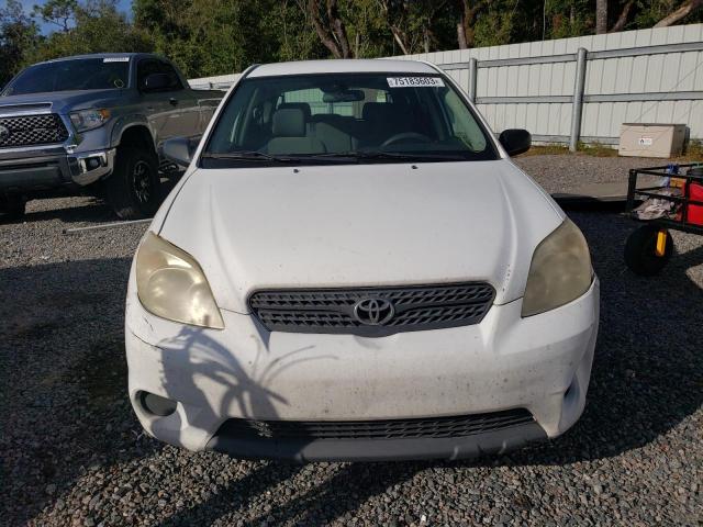 2T1KR32E38C703439 - 2008 TOYOTA COROLLA MA XR WHITE photo 5