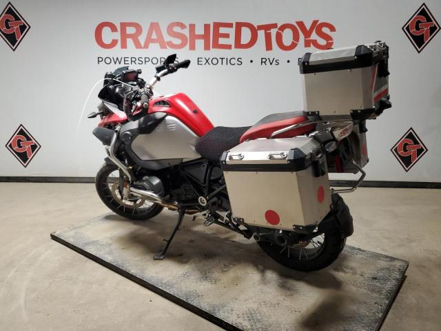 WB10A1209GZ664879 - 2016 BMW R1200 GS ADVENTURE წითელი ფოტო 3