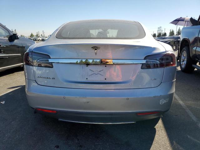 5YJSA1H19FFP69289 - 2015 TESLA MODEL S 85 SILVER photo 6