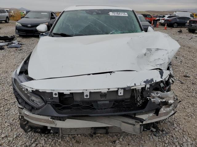 1HGCV1F61JA175693 - 2018 HONDA ACCORD EXL WHITE photo 5