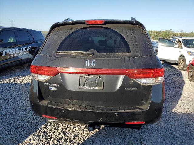 5FNRL5H95EB056801 - 2014 HONDA ODYSSEY TOURING BLACK photo 6