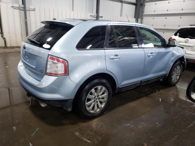 2FMDK48C68BA87099 - 2008 FORD EDGE SEL SILVER photo 3