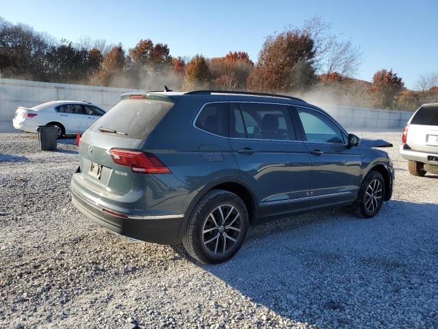 3VV3B7AX0MM155941 - 2021 VOLKSWAGEN TIGUAN SE TEAL photo 3