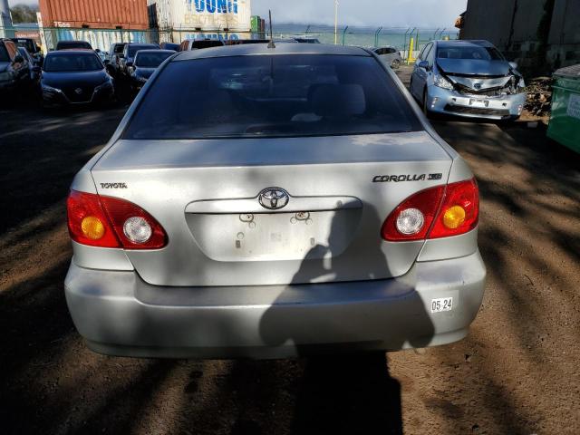 1NXBR32E23Z152556 - 2003 TOYOTA COROLLA CE SILVER photo 6