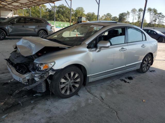 2HGFA1F95BH522786 - 2011 HONDA CIVIC EXL ვერცხლისფერი ფოტო 1