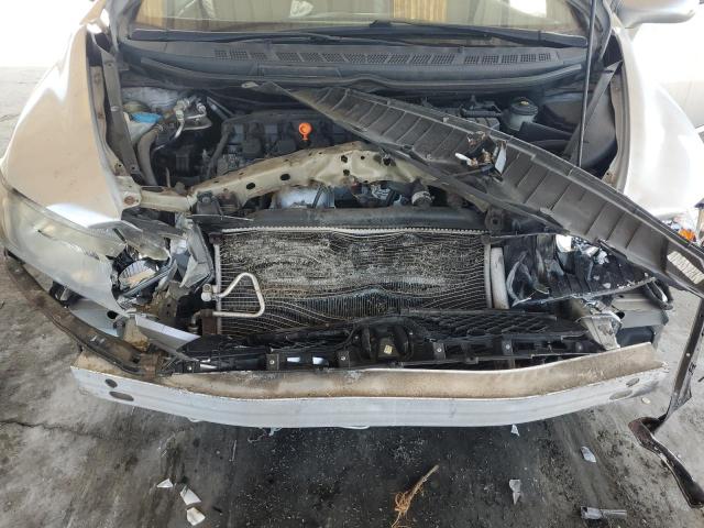 2HGFA1F95BH522786 - 2011 HONDA CIVIC EXL ვერცხლისფერი ფოტო 11