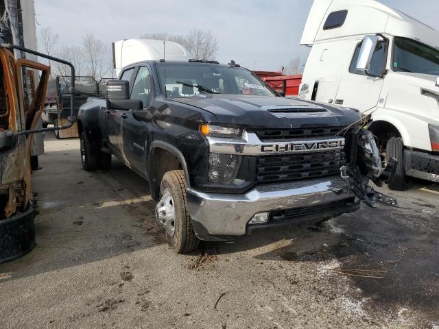 1GC4YTEY3MF204112 - 2021 CHEVROLET SILVERADO K3500 LT BLACK photo 4