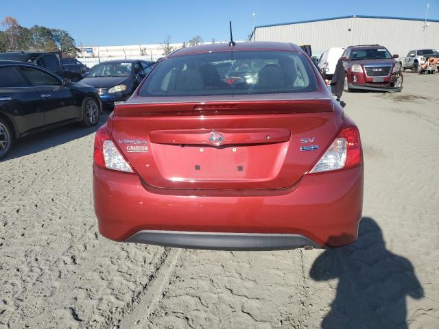 3N1CN7AP9HL863478 - 2017 NISSAN VERSA S RED photo 6