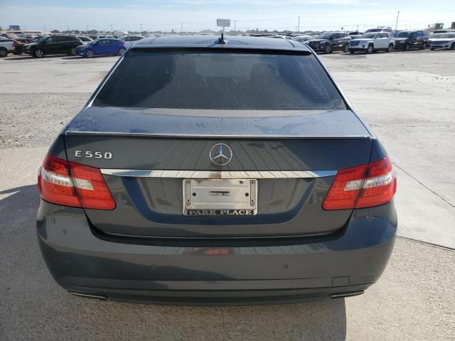 WDDHF7CB6AA033481 - 2010 MERCEDES-BENZ E 550 CHARCOAL photo 6