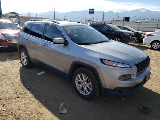 1C4PJMCB8FW714643 - 2015 JEEP CHEROKEE LATITUDE SILVER photo 4