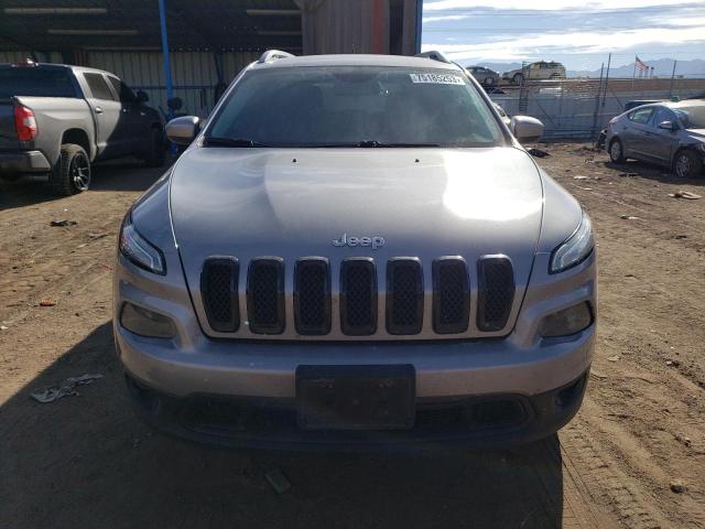 1C4PJMCB8FW714643 - 2015 JEEP CHEROKEE LATITUDE SILVER photo 5