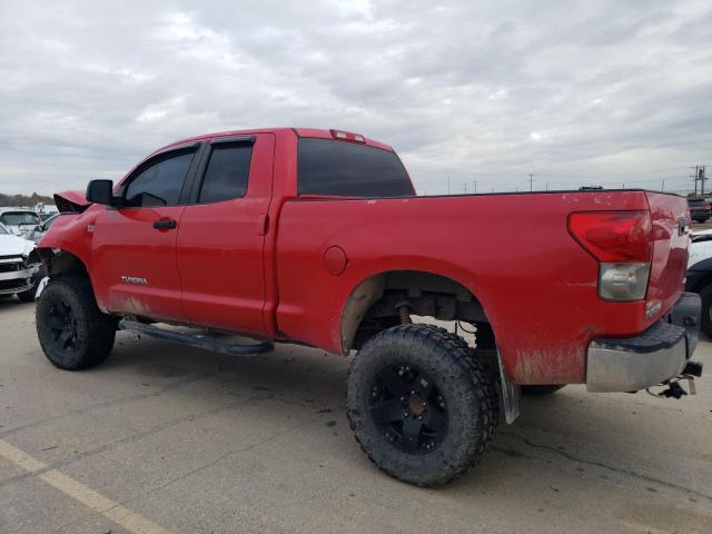 5TBBT54148S464703 - 2008 TOYOTA TUNDRA DOUBLE CAB RED photo 2