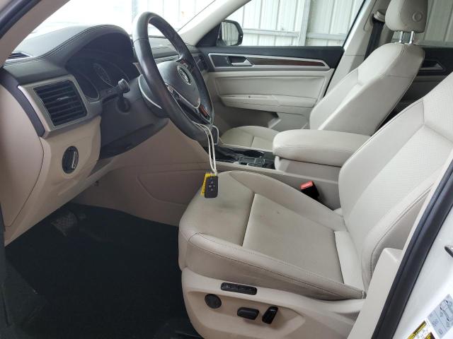 1V2ER2CA1JC505071 - 2018 VOLKSWAGEN ATLAS SEL WHITE photo 7