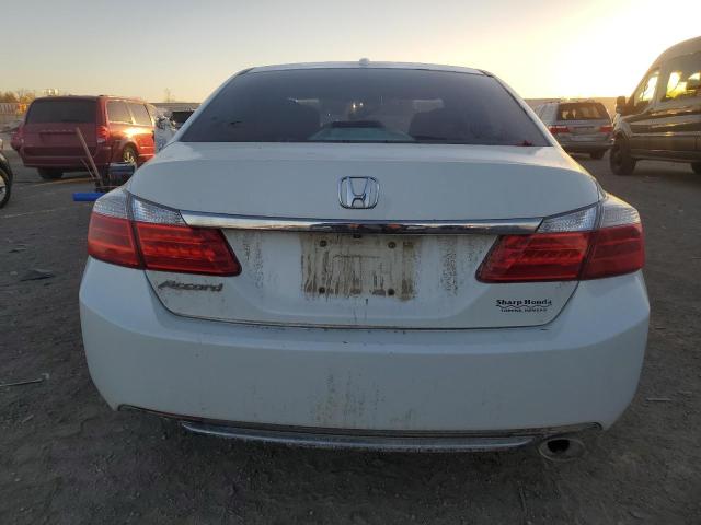 1HGCR2F86EA105995 - 2014 HONDA ACCORD EXL WHITE photo 6