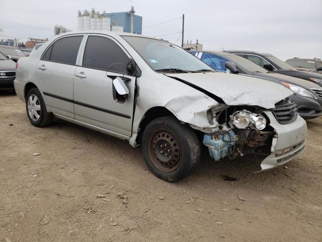 2T1BR32E33C017698 - 2003 TOYOTA COROLLA CE SILVER photo 4