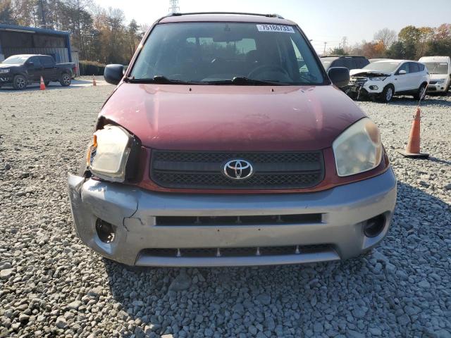 JTEGD20V450090136 - 2005 TOYOTA RAV4 RED photo 5