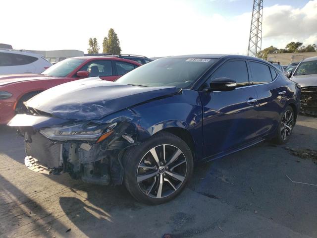 1N4AA6CVXMC509115 - 2021 NISSAN MAXIMA SV BLUE photo 1