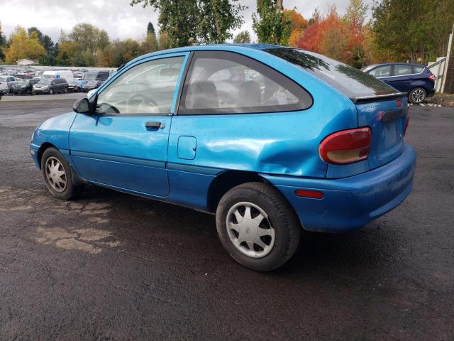 KNJLT05H9V6199635 - 1997 FORD ASPIRE BLUE photo 2