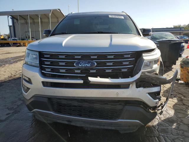 1FM5K7D81GGC46111 - 2016 FORD EXPLORER XLT SILVER photo 5