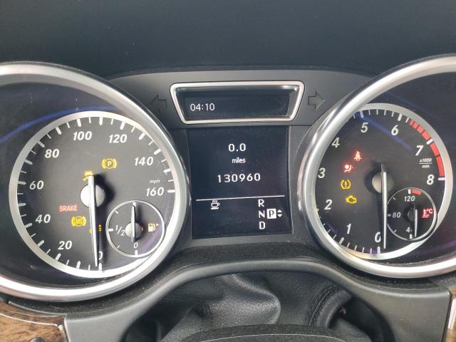 4JGDA5HB8CA026518 - 2012 MERCEDES-BENZ ML 350 4MATIC SILVER photo 9