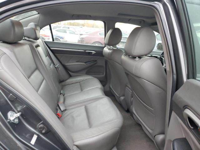 2HGFA16969H508244 - 2009 HONDA CIVIC EXL ნაცრისფერი ფოტო 10