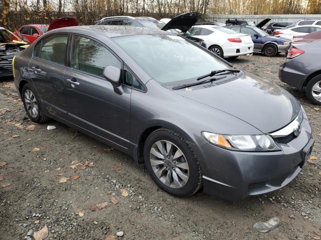 2HGFA16969H508244 - 2009 HONDA CIVIC EXL ნაცრისფერი ფოტო 4