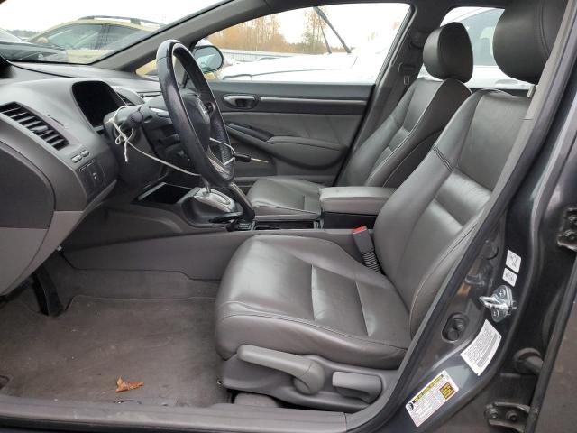 2HGFA16969H508244 - 2009 HONDA CIVIC EXL ნაცრისფერი ფოტო 7