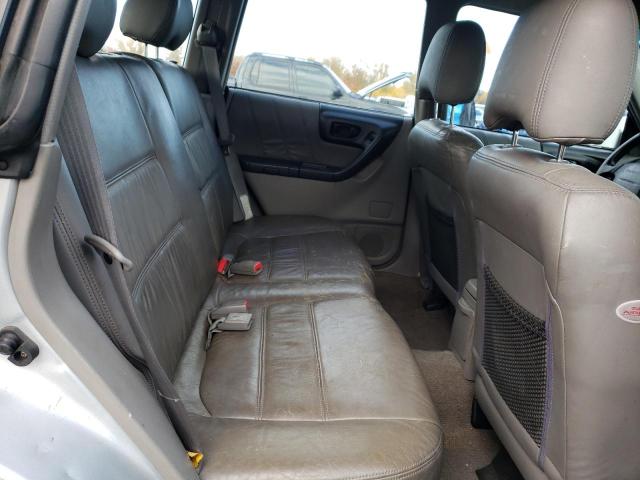 JF1SF65682H736959 - 2002 SUBARU FORESTER S ვერცხლისფერი ფოტო 10