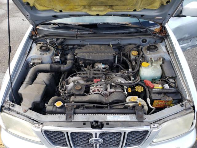 JF1SF65682H736959 - 2002 SUBARU FORESTER S ვერცხლისფერი ფოტო 11