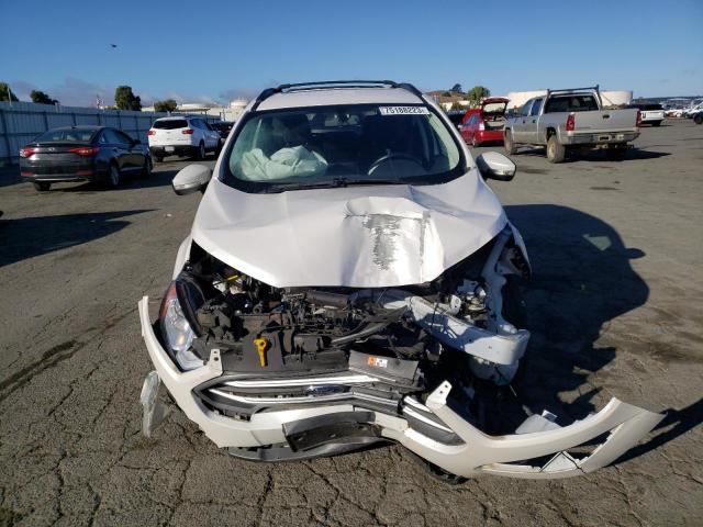 MAJ3S2GE6LC319979 - 2020 FORD ECOSPORT SE WHITE photo 5