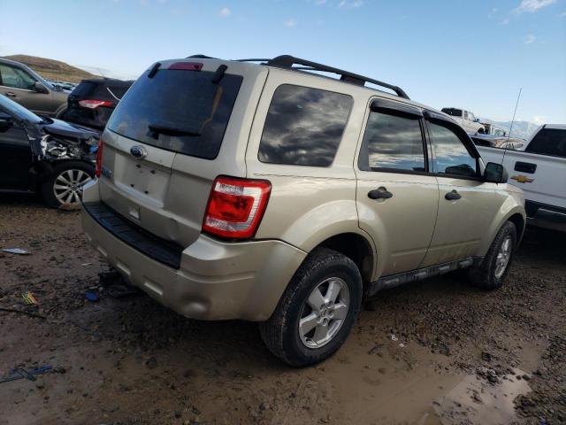 1FMCU0C72AKD19251 - 2010 FORD ESCAPE XLS BEIGE photo 3