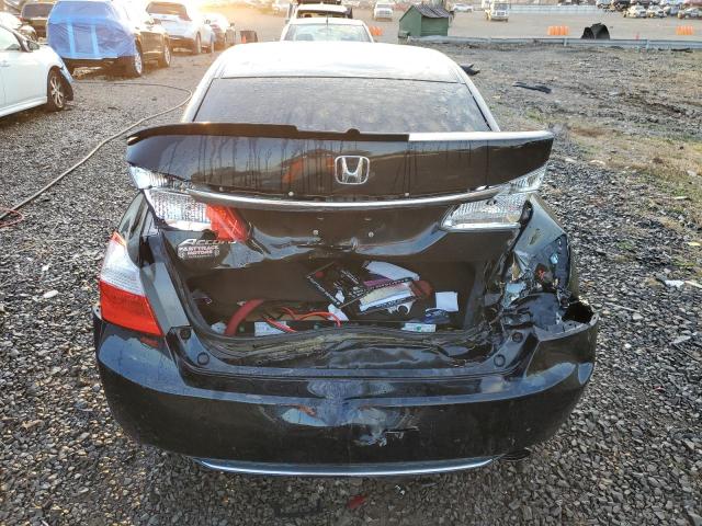 1HGCR2F33EA007740 - 2014 HONDA ACCORD LX BLACK photo 6